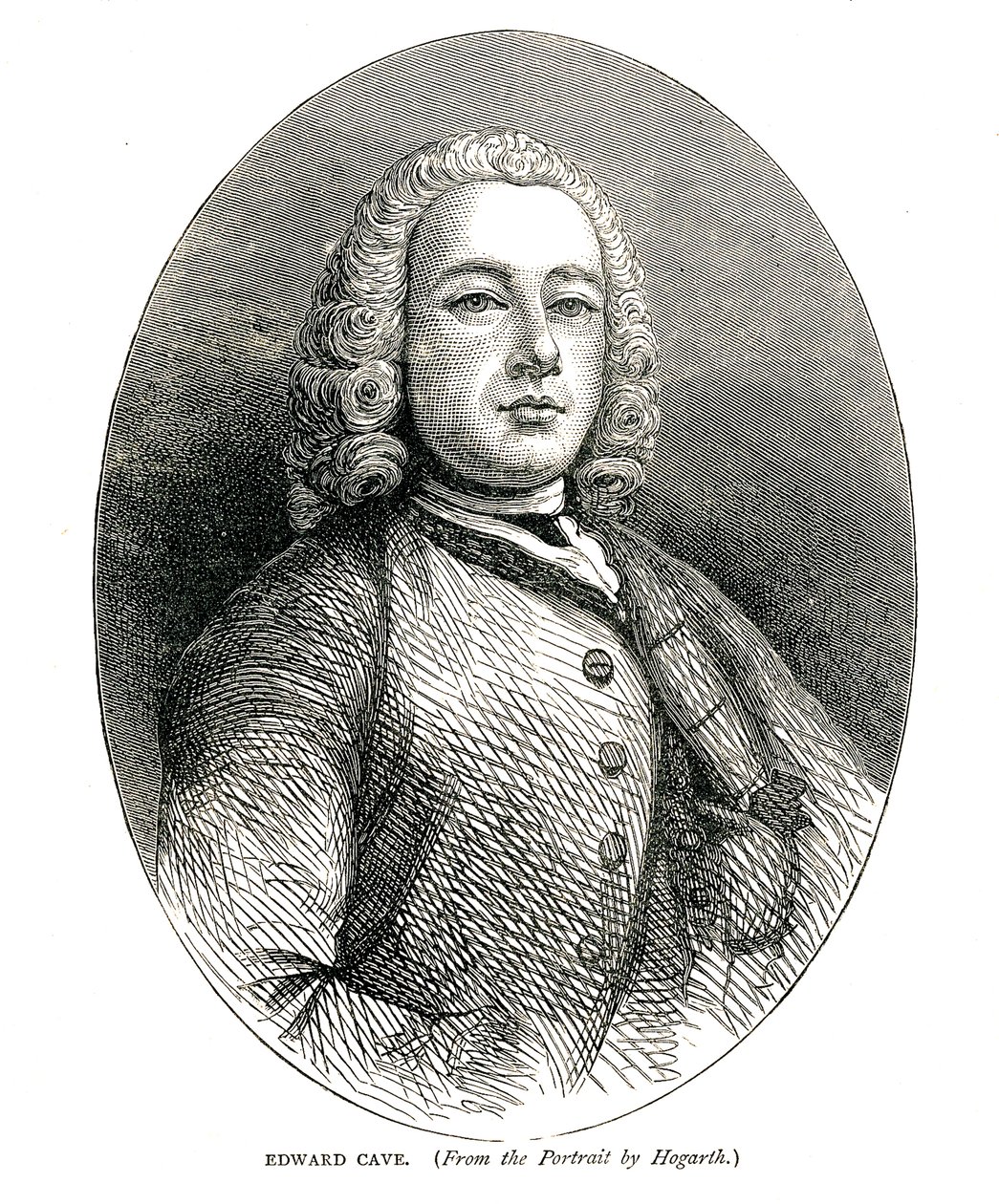 Jaskinia Edwarda, ok. 1700 autorstwa William Hogarth