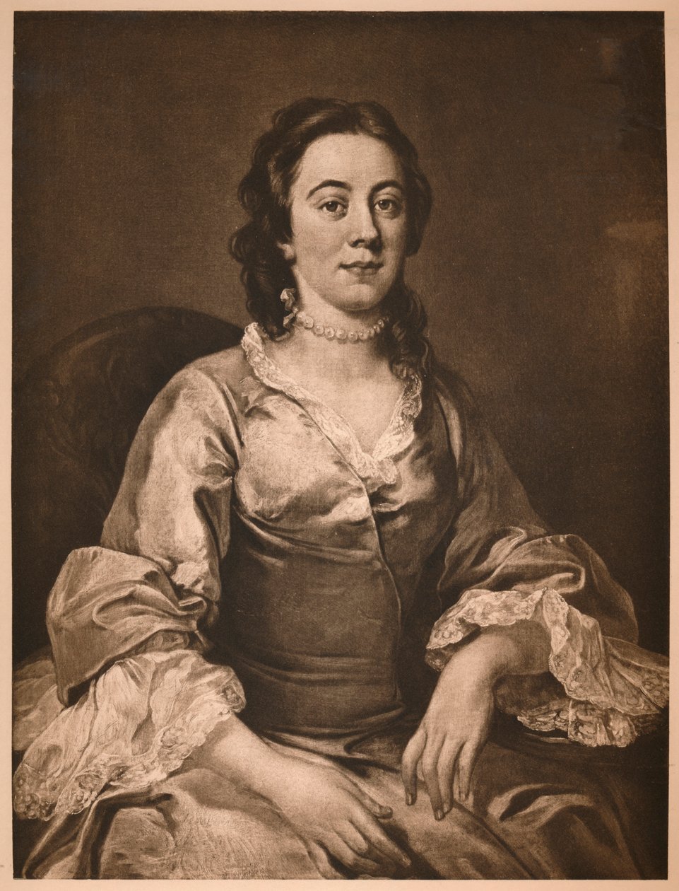 Frances Arnold, 1738-1740 autorstwa William Hogarth