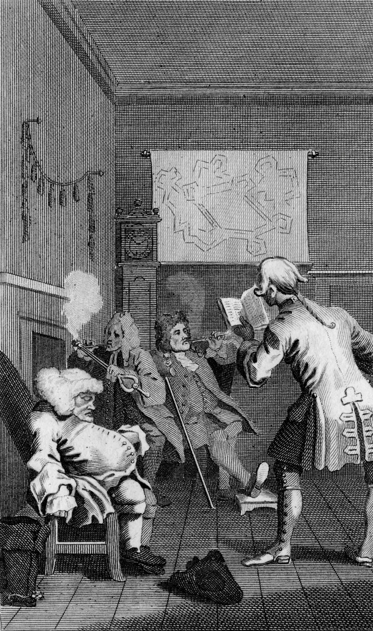 Frontyspis do Tristram Shandy autorstwa Williama Hogartha autorstwa William Hogarth