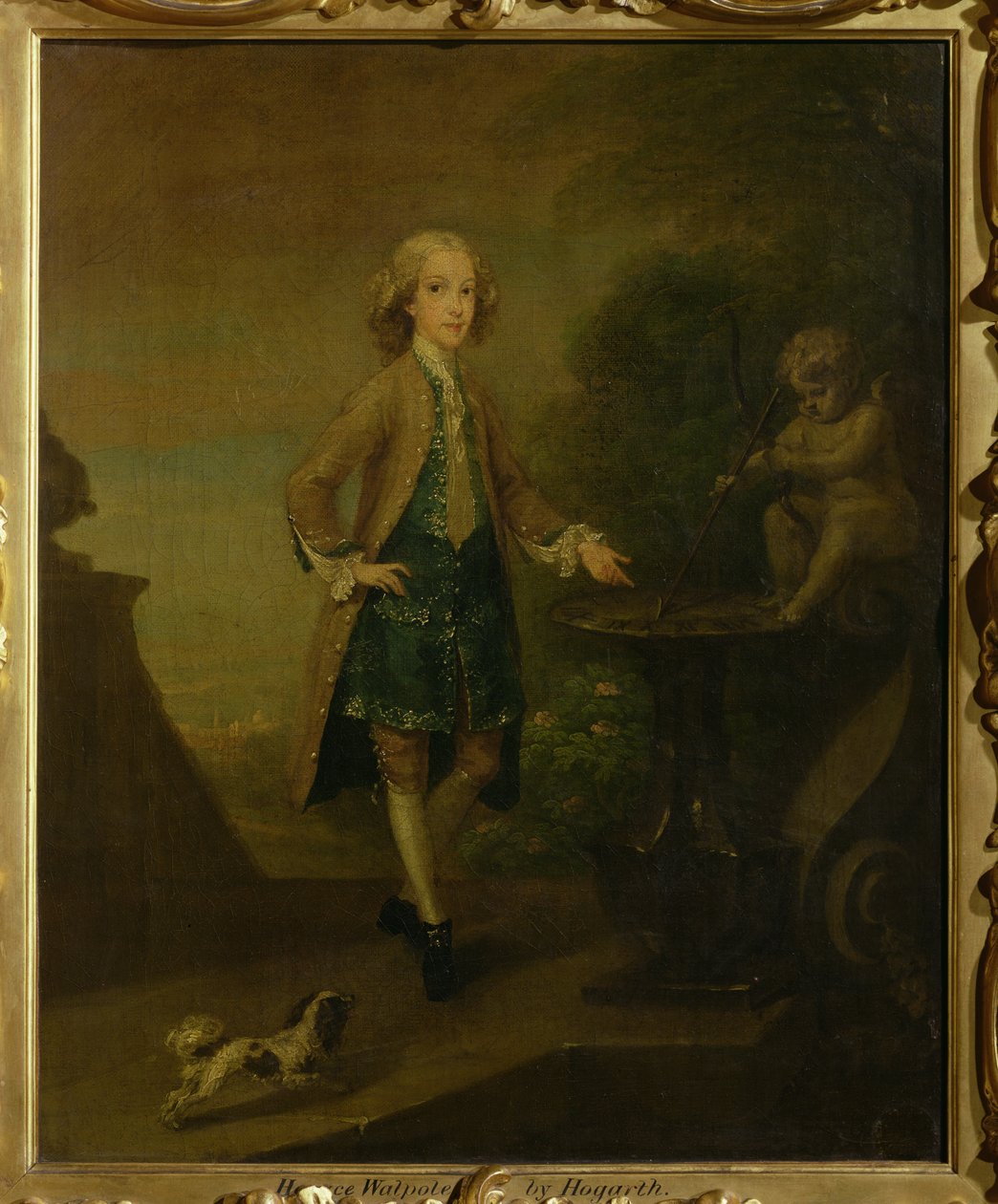 Horace Walpole, lat 10, 1727-8 autorstwa William Hogarth
