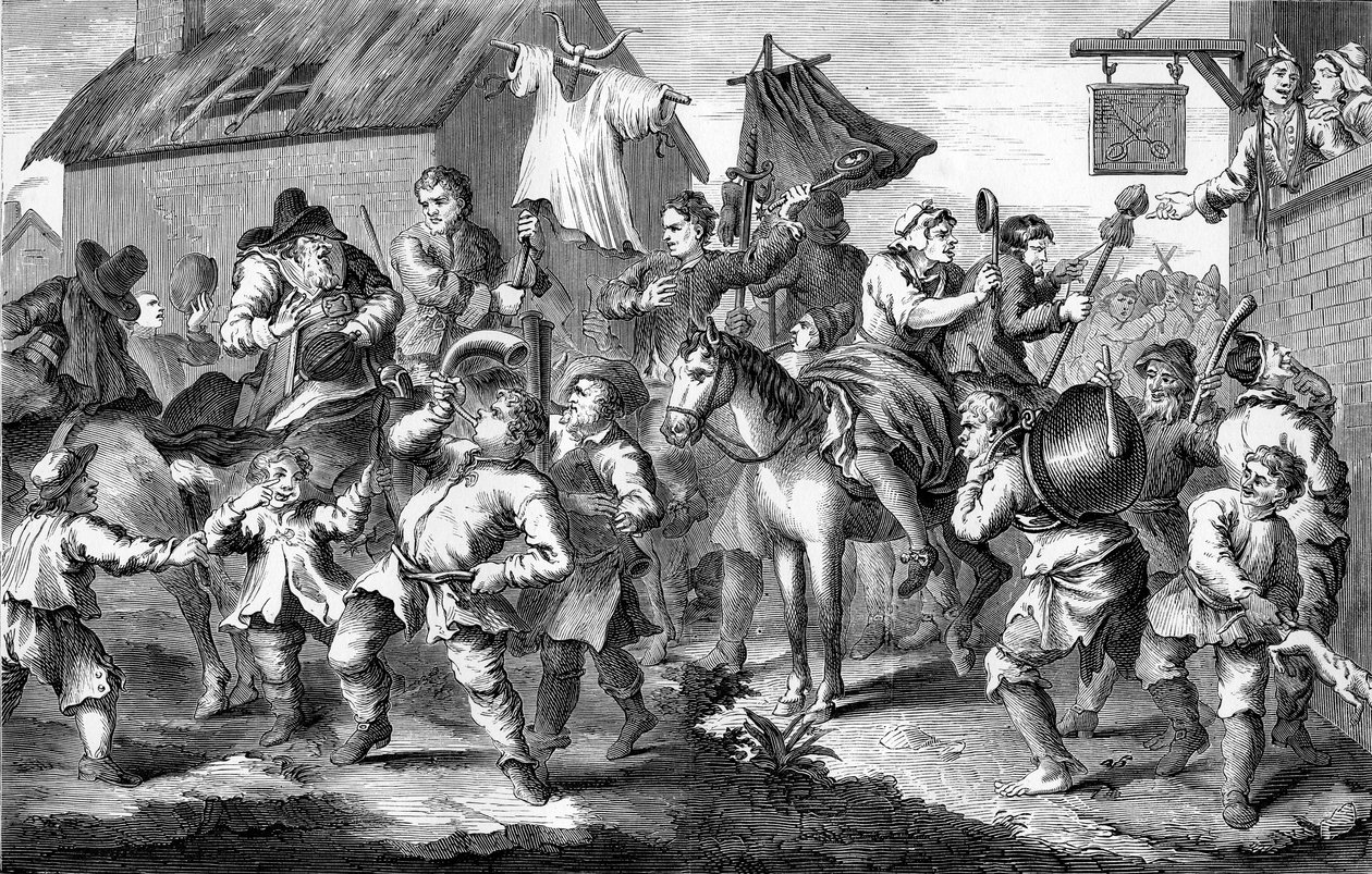 Hudibras autorstwa Williama Hogartha autorstwa William Hogarth