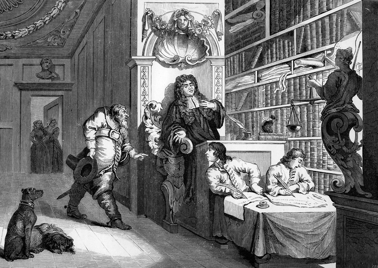 Hudibras autorstwa Williama Hogartha autorstwa William Hogarth