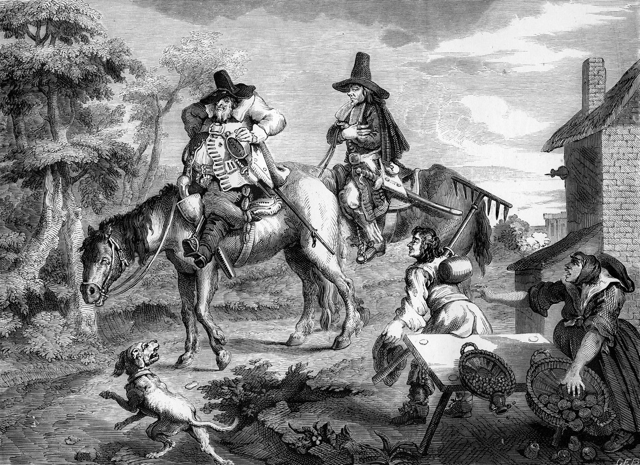Hudibras autorstwa Williama Hogartha autorstwa William Hogarth