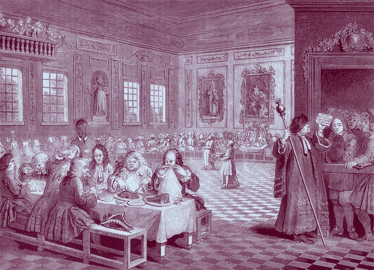 Przemysł i bezczynność Williama Hogartha autorstwa William Hogarth