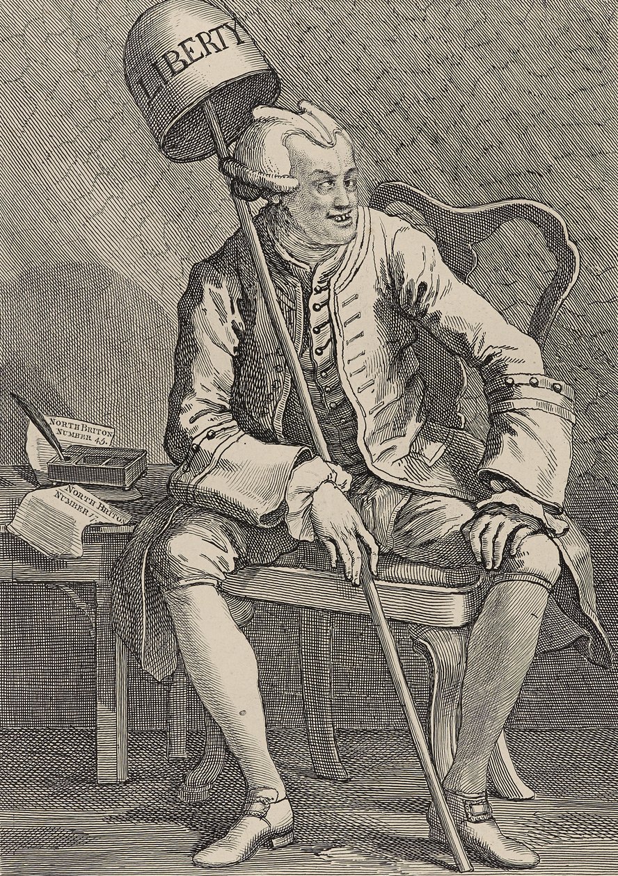 John Wilkes, Esq. autorstwa William Hogarth