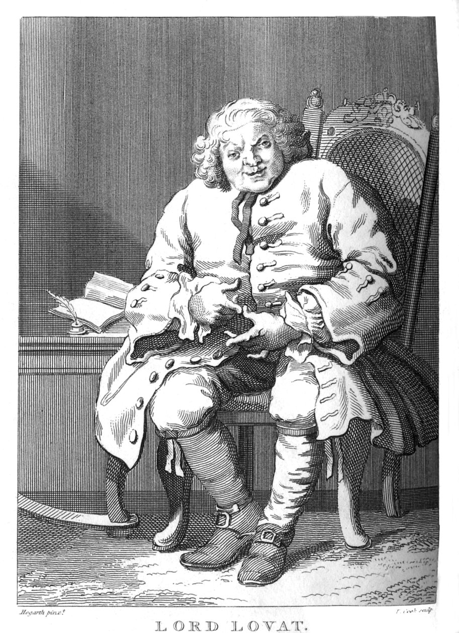 Lord Lovat autorstwa Williama Hogartha autorstwa William Hogarth