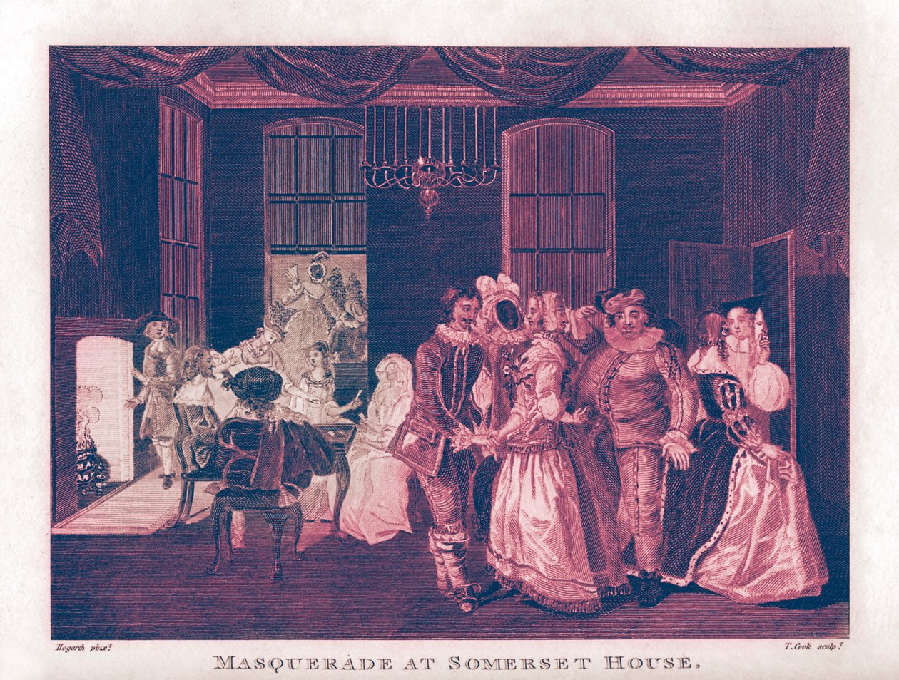 Maskarada w Somerset House autorstwa Williama Hogartha autorstwa William Hogarth