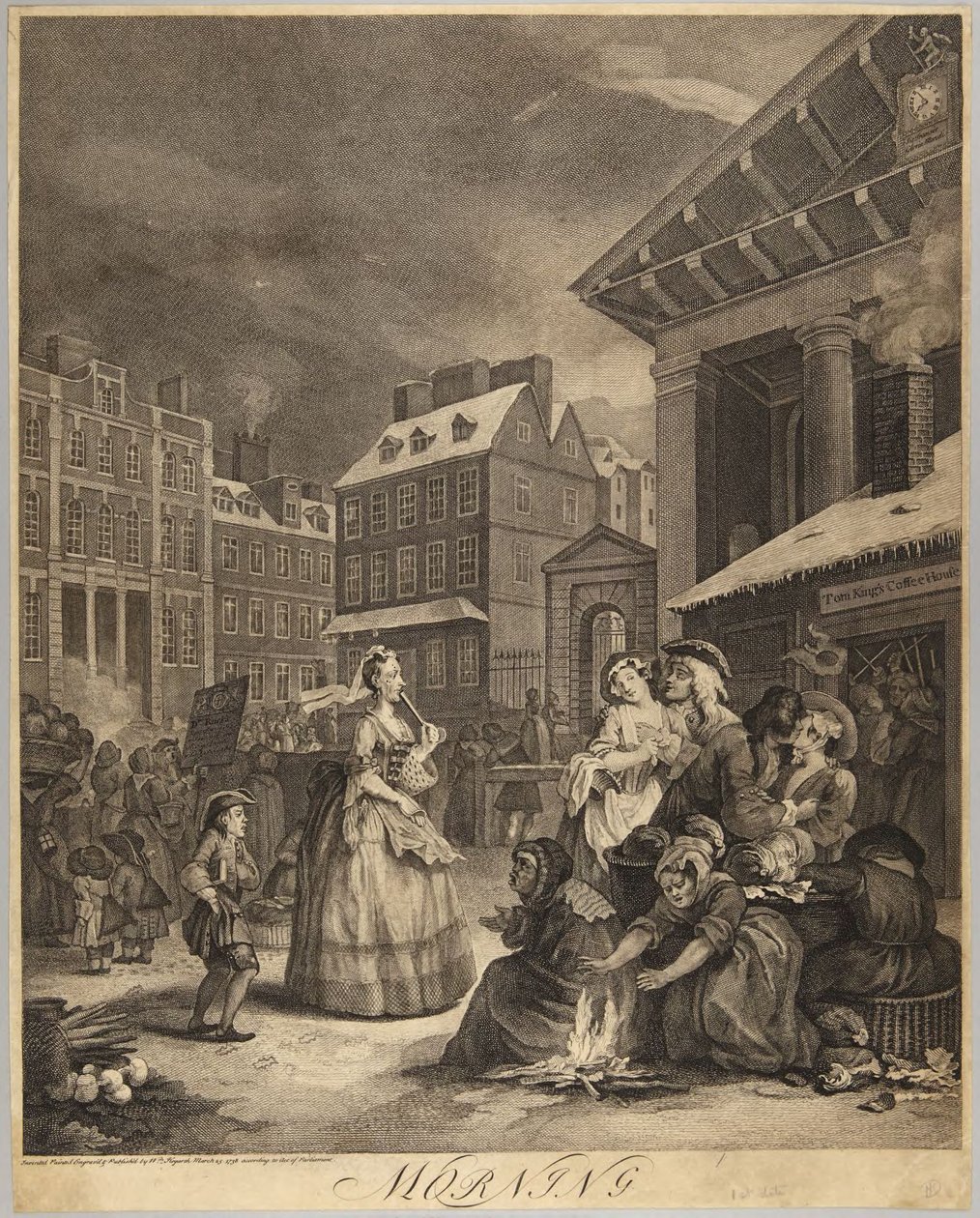 Poranek autorstwa William Hogarth