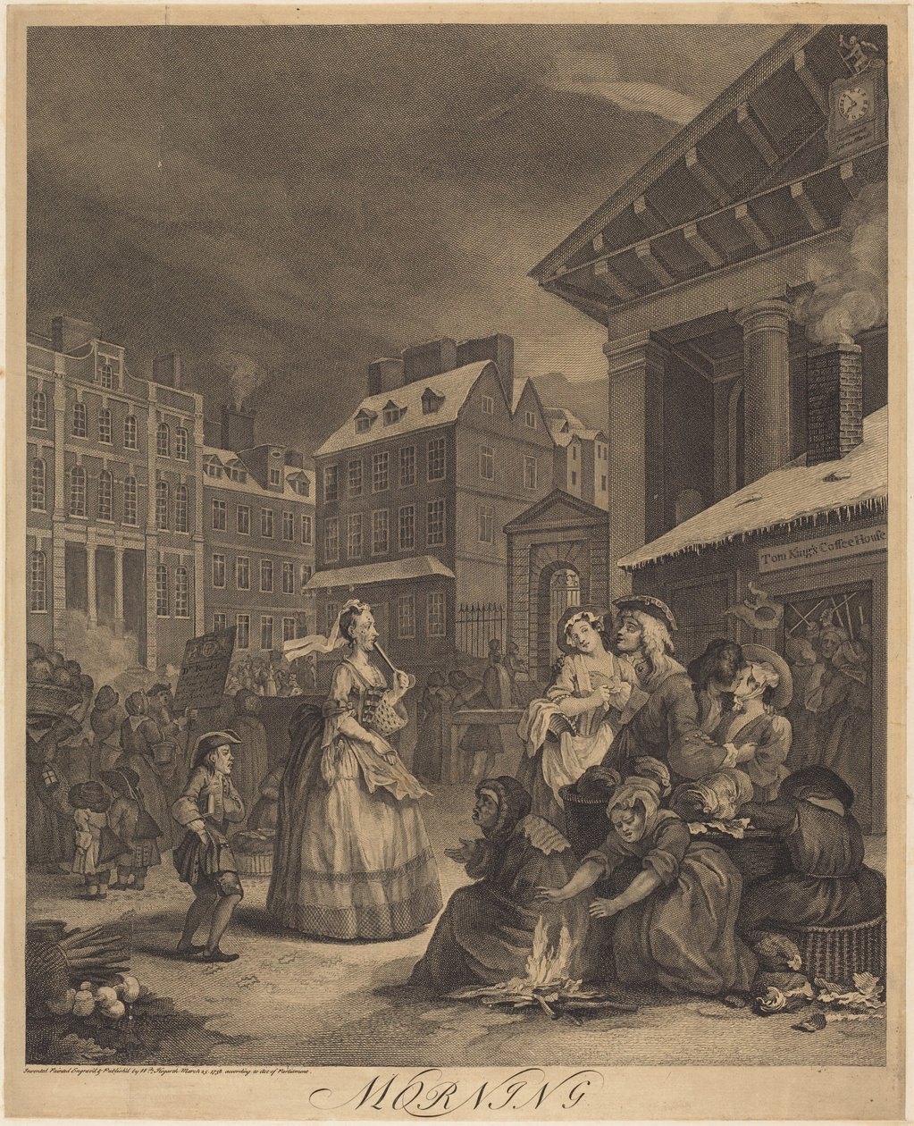 Poranek autorstwa William Hogarth