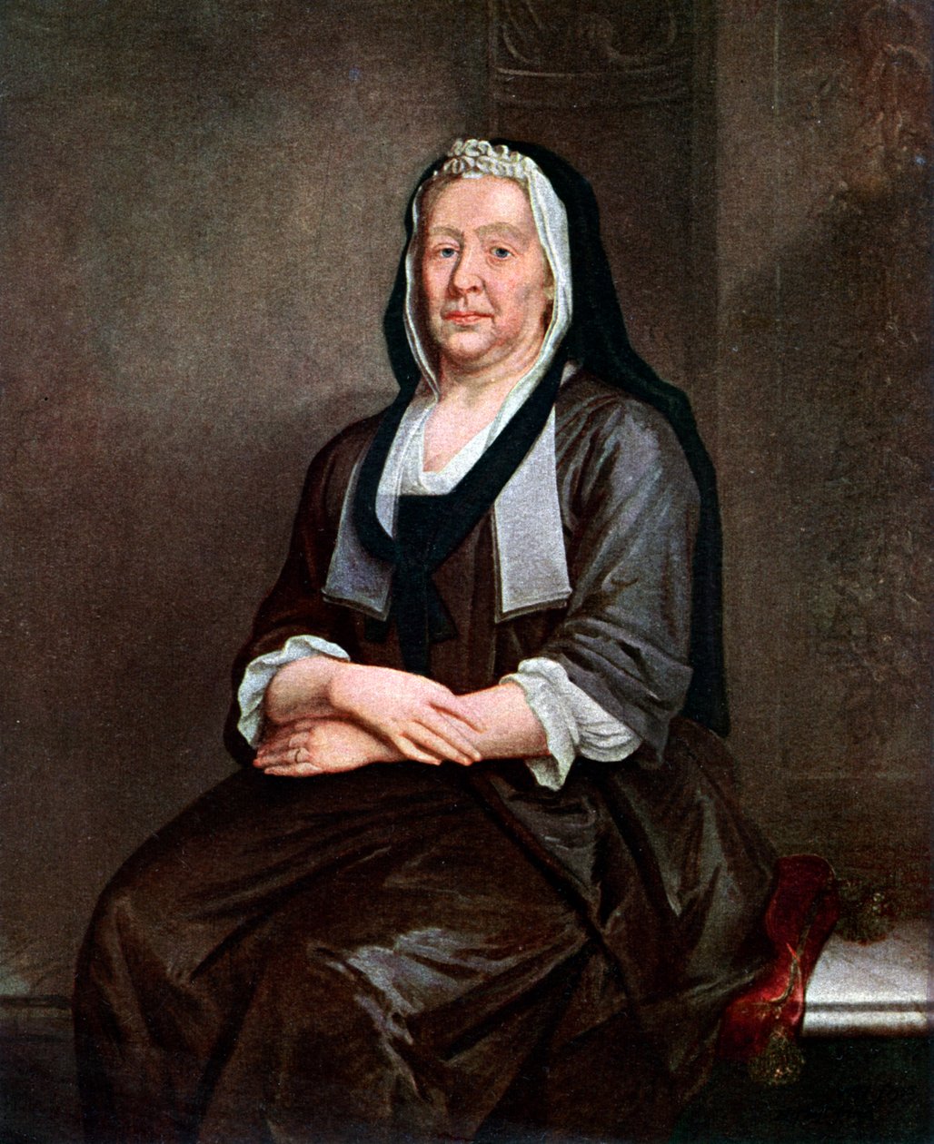 Pani Richard Hogarth, matka artystki, połowa XVIII wieku 1901 autorstwa William Hogarth