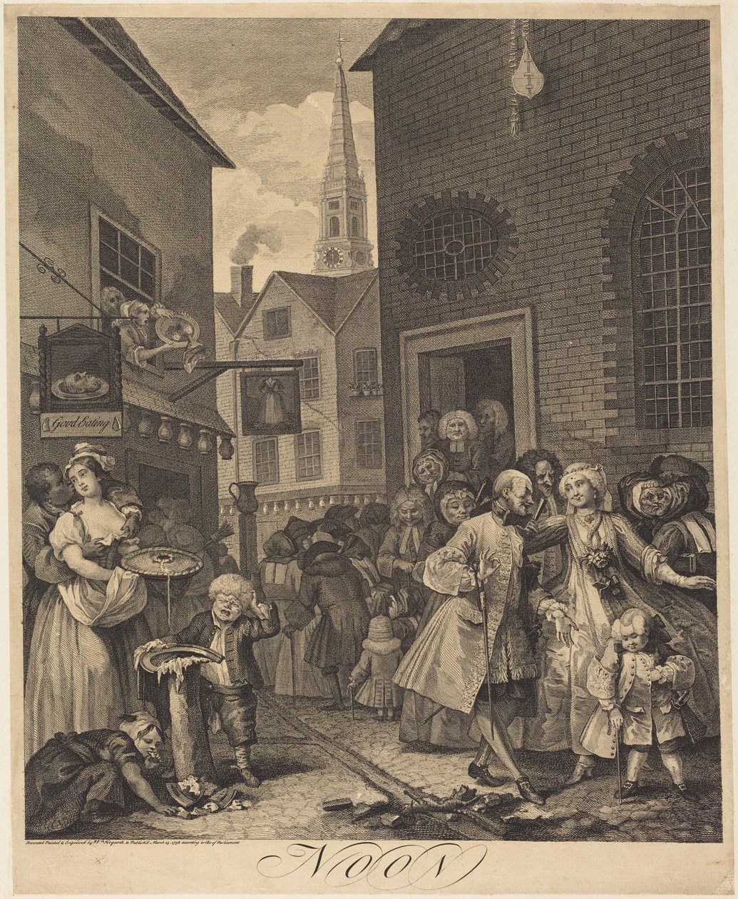 Południe autorstwa William Hogarth