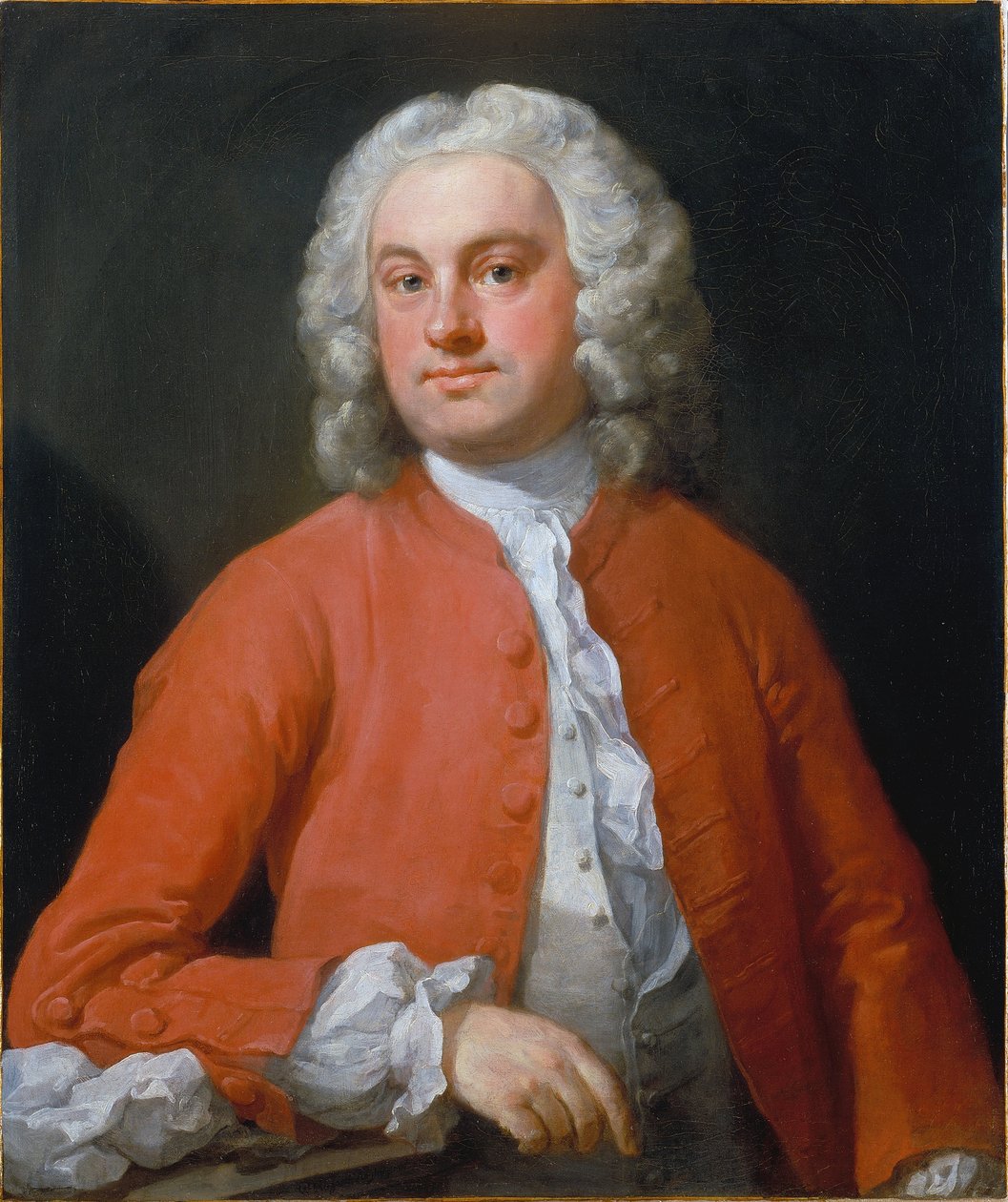 Portret mężczyzny autorstwa William Hogarth