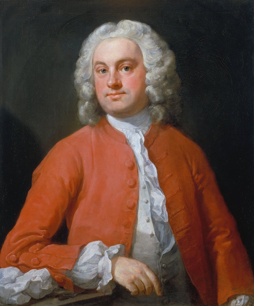 Portret mężczyzny autorstwa William Hogarth