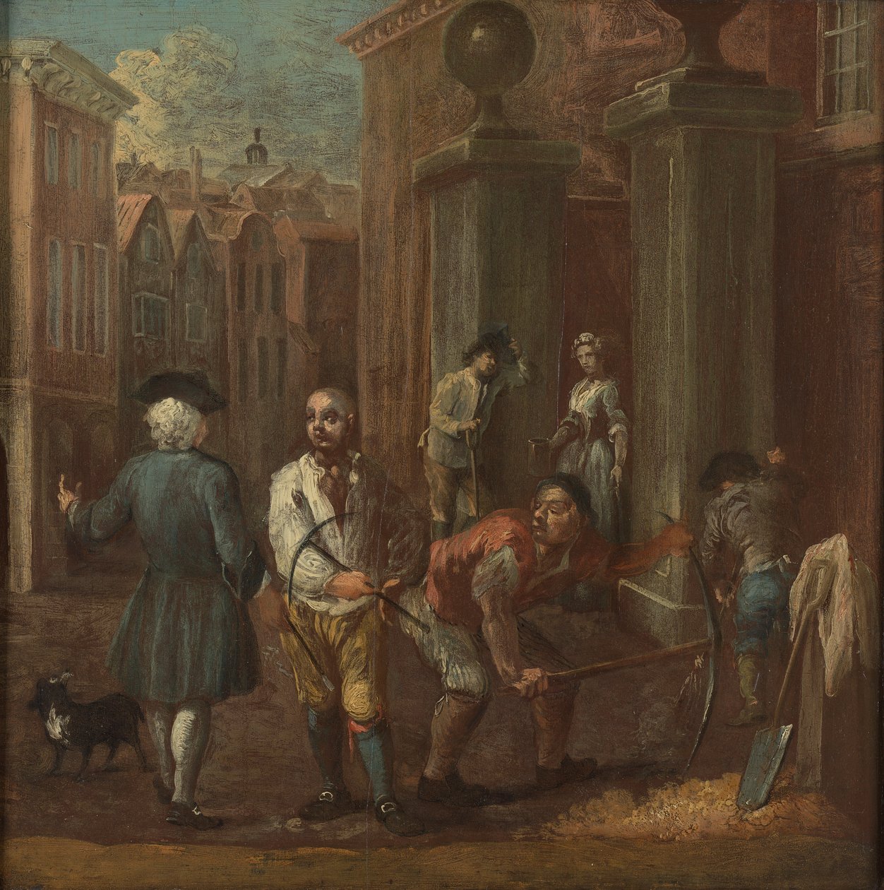Podpisz dla chodnika autorstwa William Hogarth