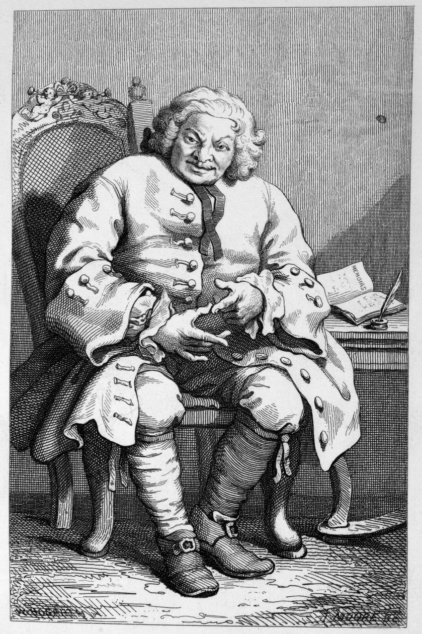 Szymon Lord Lovat autorstwa William Hogarth