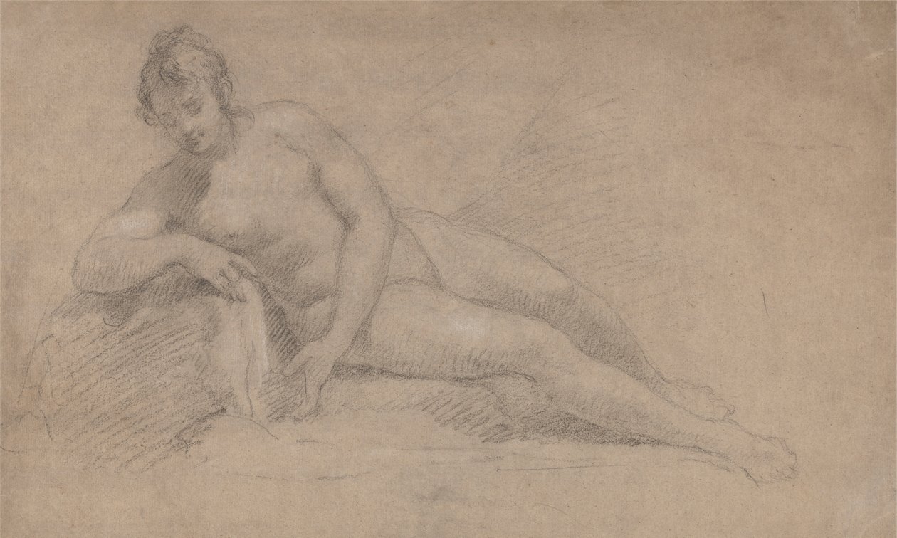 Studium aktu kobiecego autorstwa William Hogarth