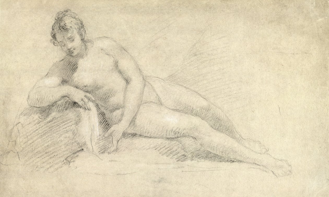 Studium aktu kobiecego autorstwa William Hogarth