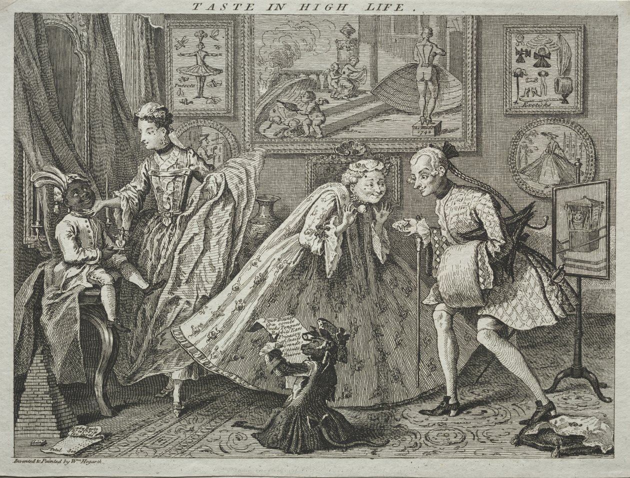 Smak życia na wysokim poziomie autorstwa William Hogarth