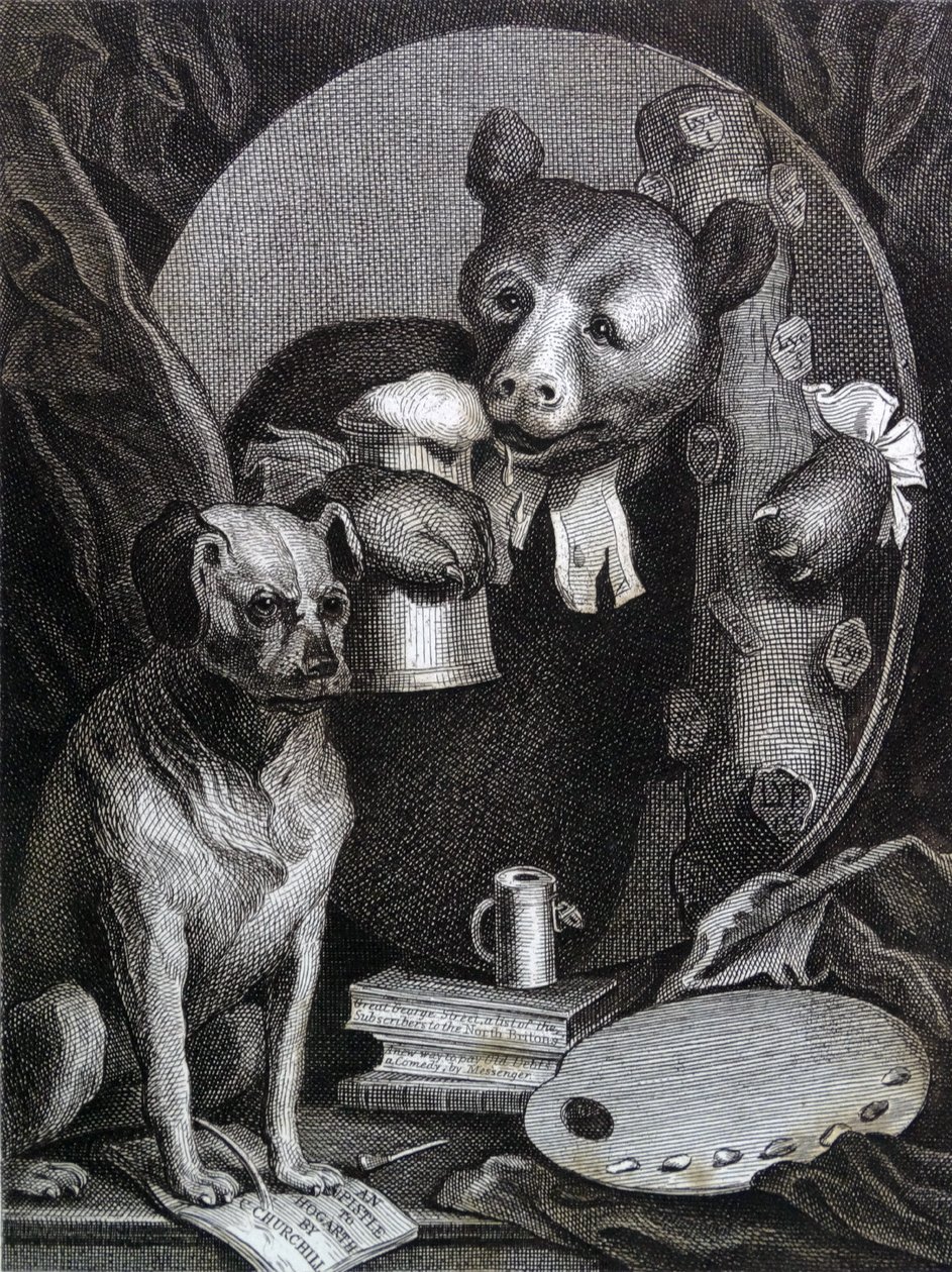Bruiser autorstwa William Hogarth