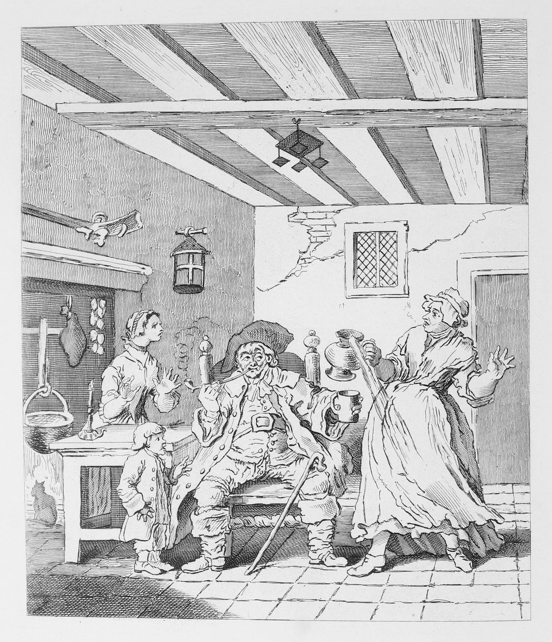 Rolnicy powracają autorstwa William Hogarth