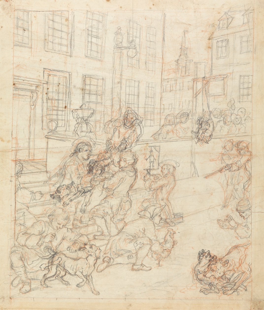 Pierwszy etap okrucieństwa autorstwa William Hogarth