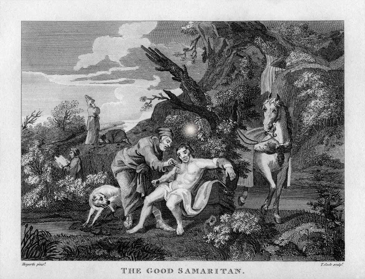 Dobry Samarytanin – William Hogarth autorstwa William Hogarth