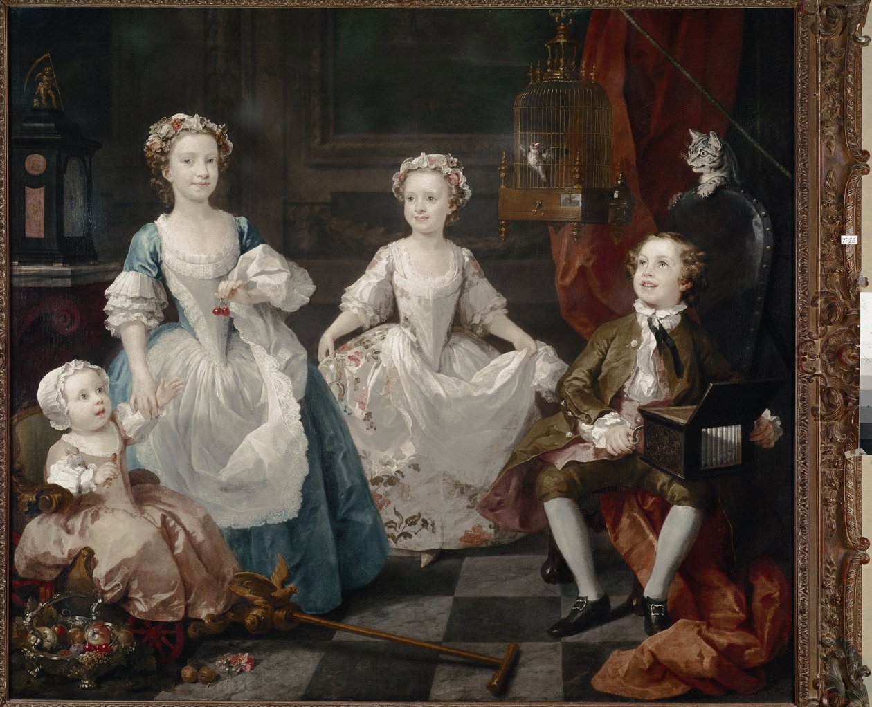 Dzieci Grahamów autorstwa William Hogarth