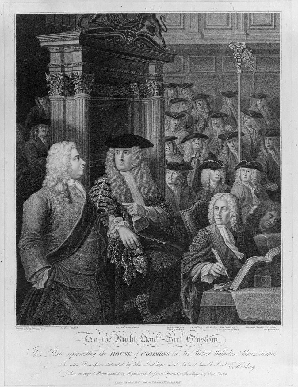Izba Gmin w czasach rządów Walpole