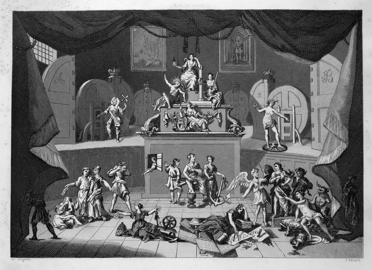 Loteria autorstwa William Hogarth