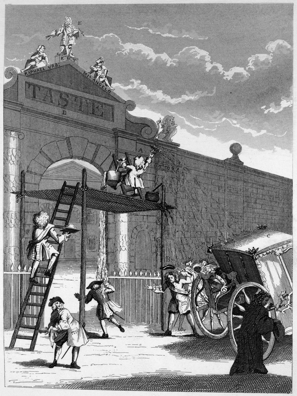 Człowiek Smaku autorstwa William Hogarth