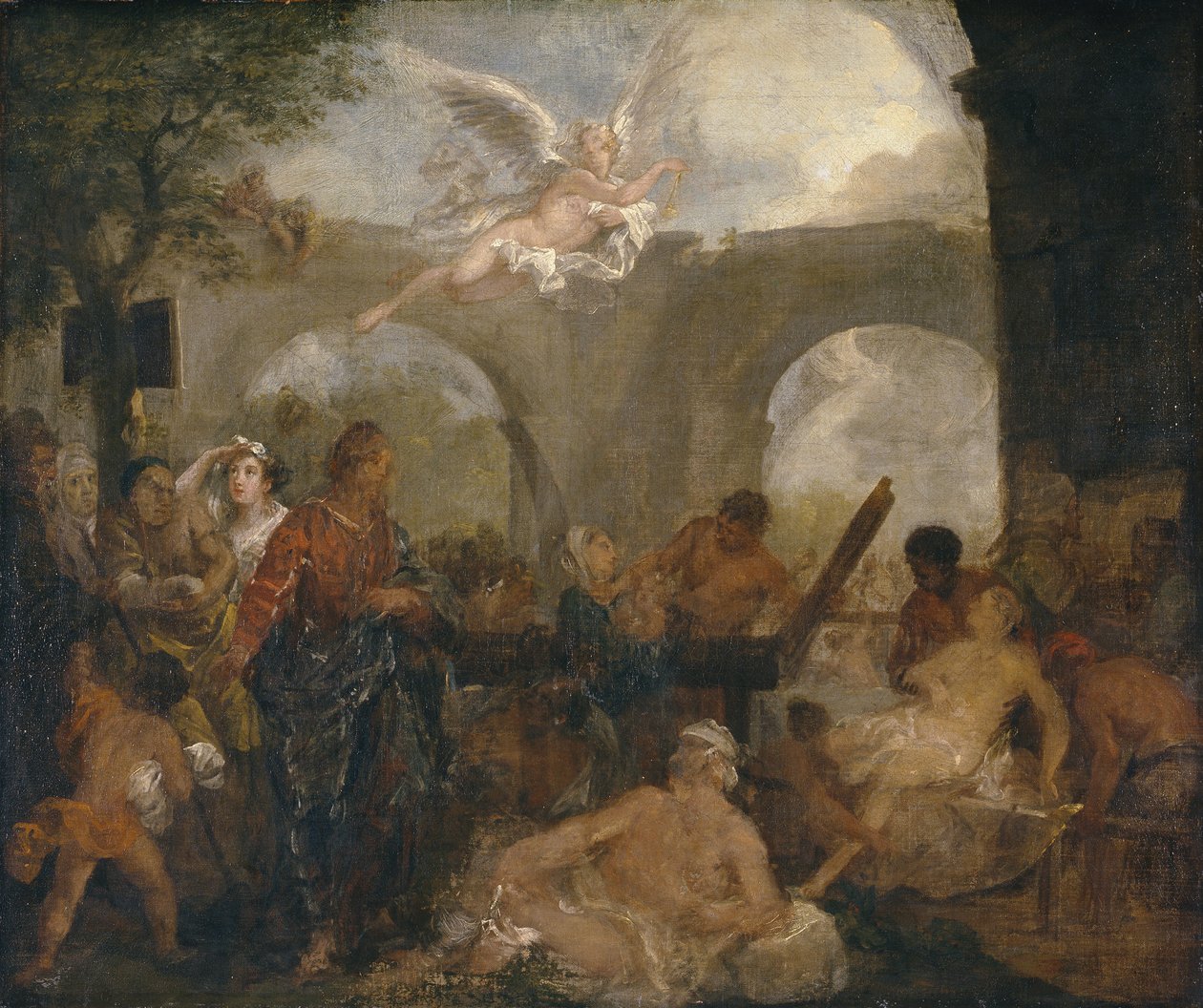 Basen Bethesdy autorstwa William Hogarth