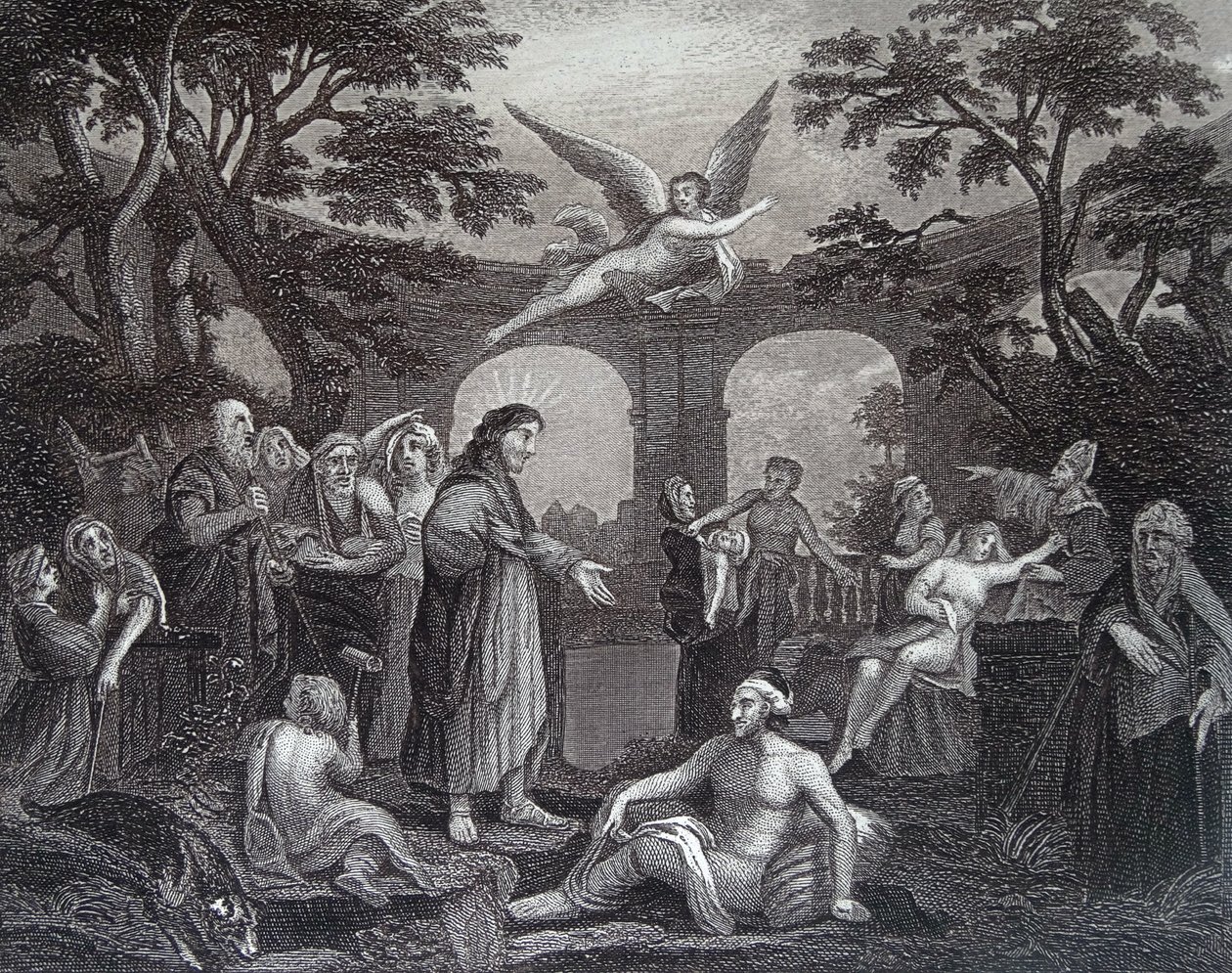 Basen Bethesdy autorstwa William Hogarth