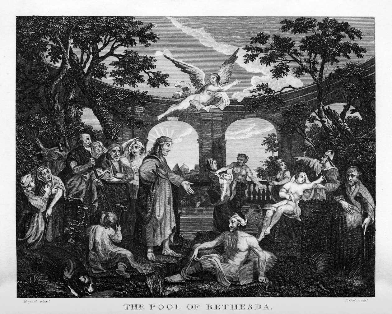 Basen Bethesdy – William Hogarth autorstwa William Hogarth