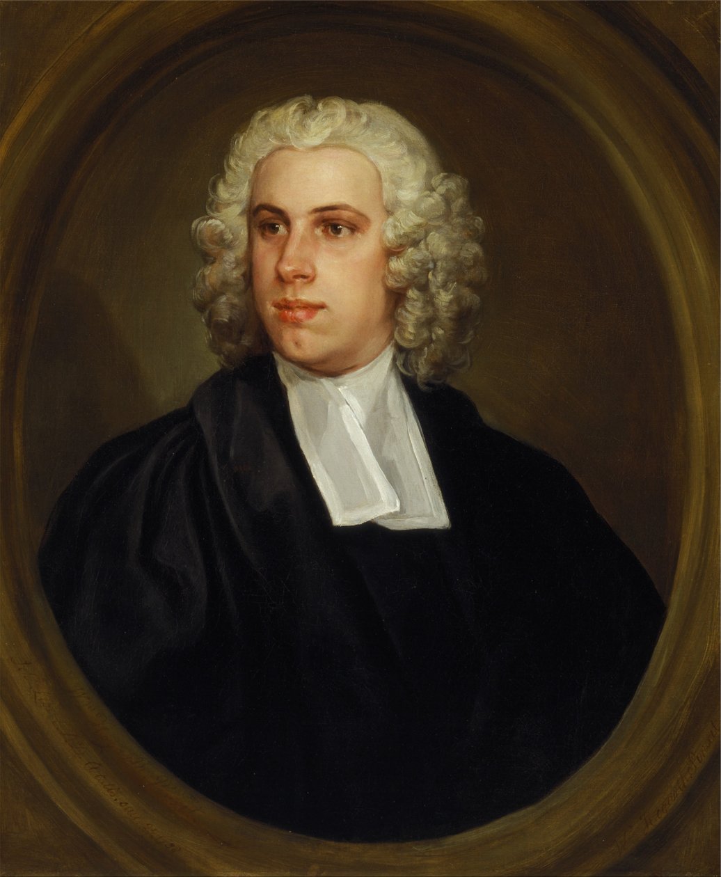 Wielebny dr John Lloyd, wikariusz kościoła św. Mildred, Broad Street autorstwa William Hogarth