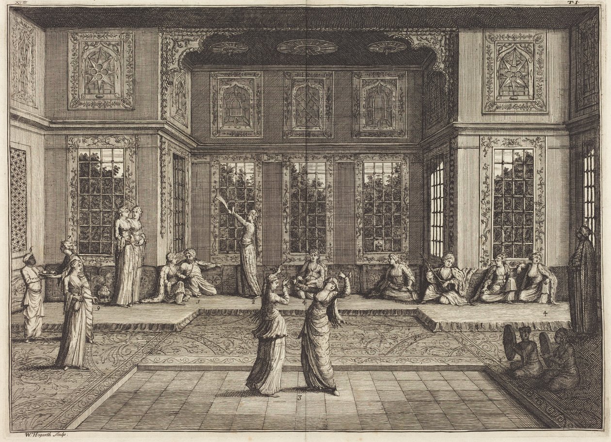 Seraj autorstwa William Hogarth