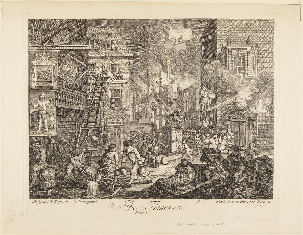 The Times: tablica I autorstwa William Hogarth