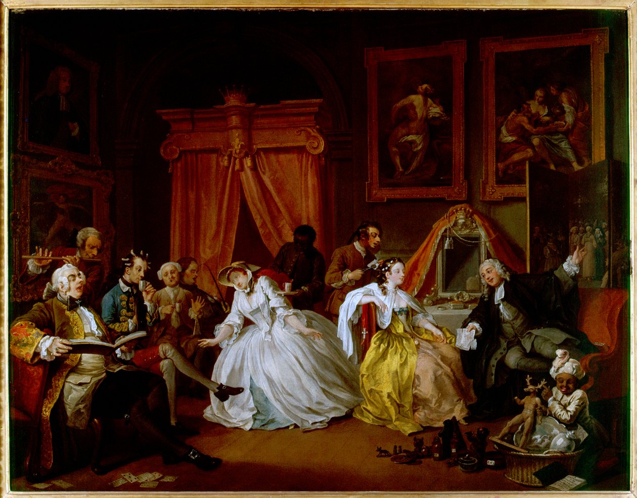 Nieznany obraz autorstwa William Hogarth