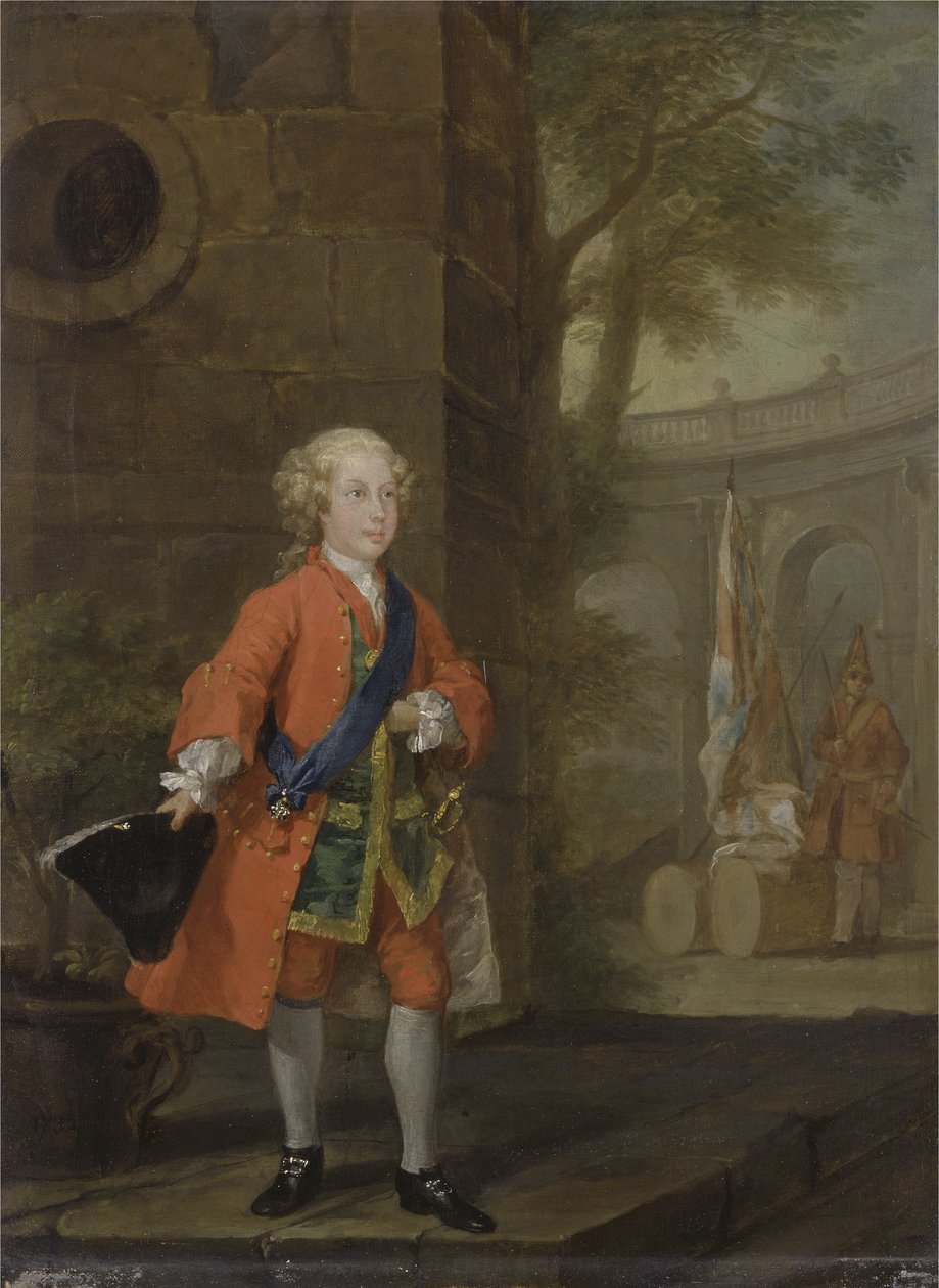 William Augustus, książę Cumberland (1721-65) autorstwa William Hogarth