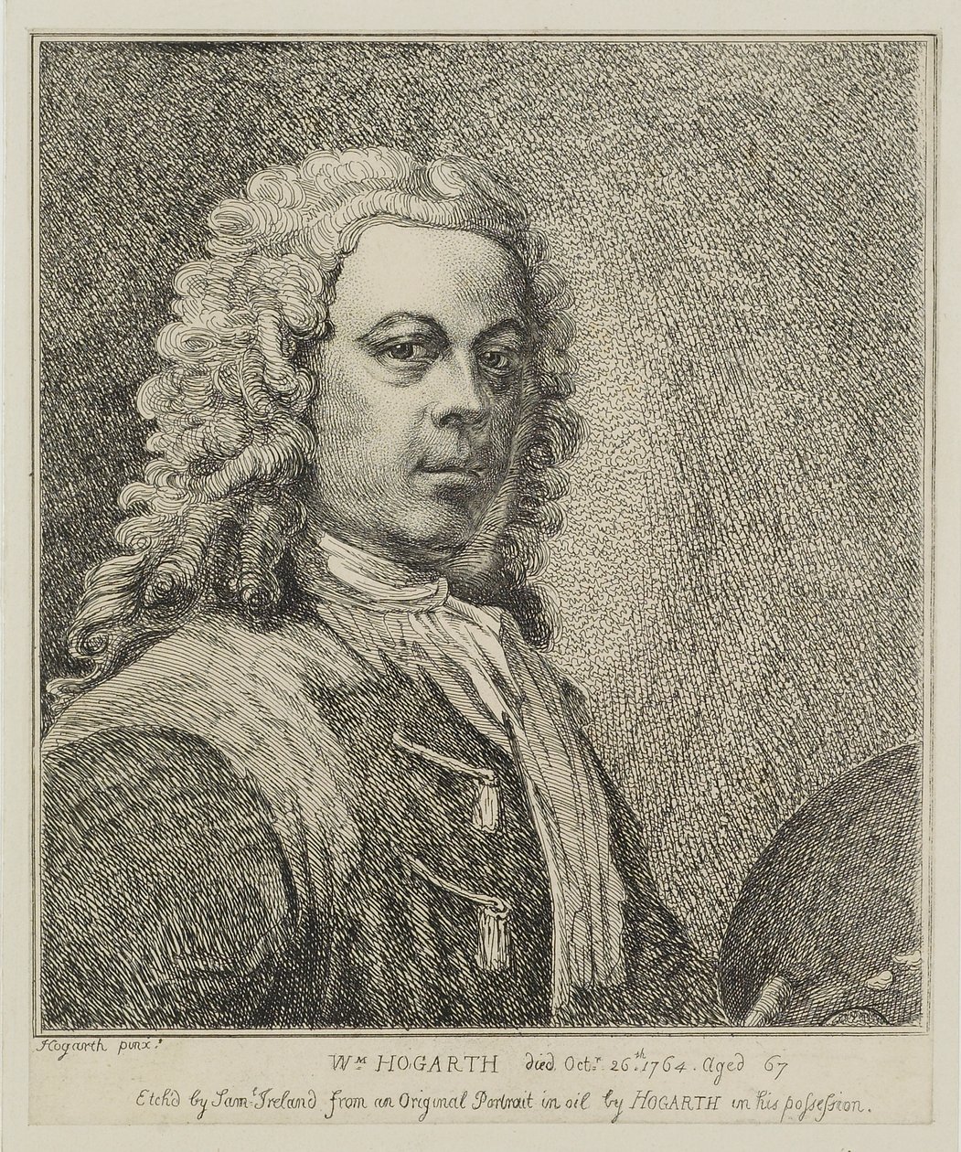 William Hogarth, ryty Samuel Ireland (zm. 1800), ok. 1786 autorstwa William Hogarth