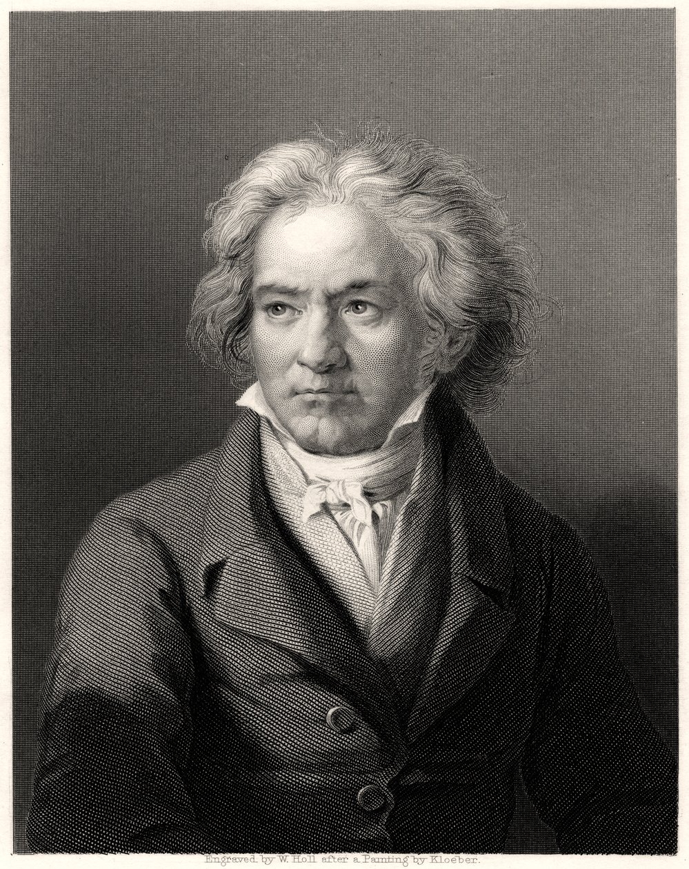 Beethoven, XIX w. autorstwa William Holl