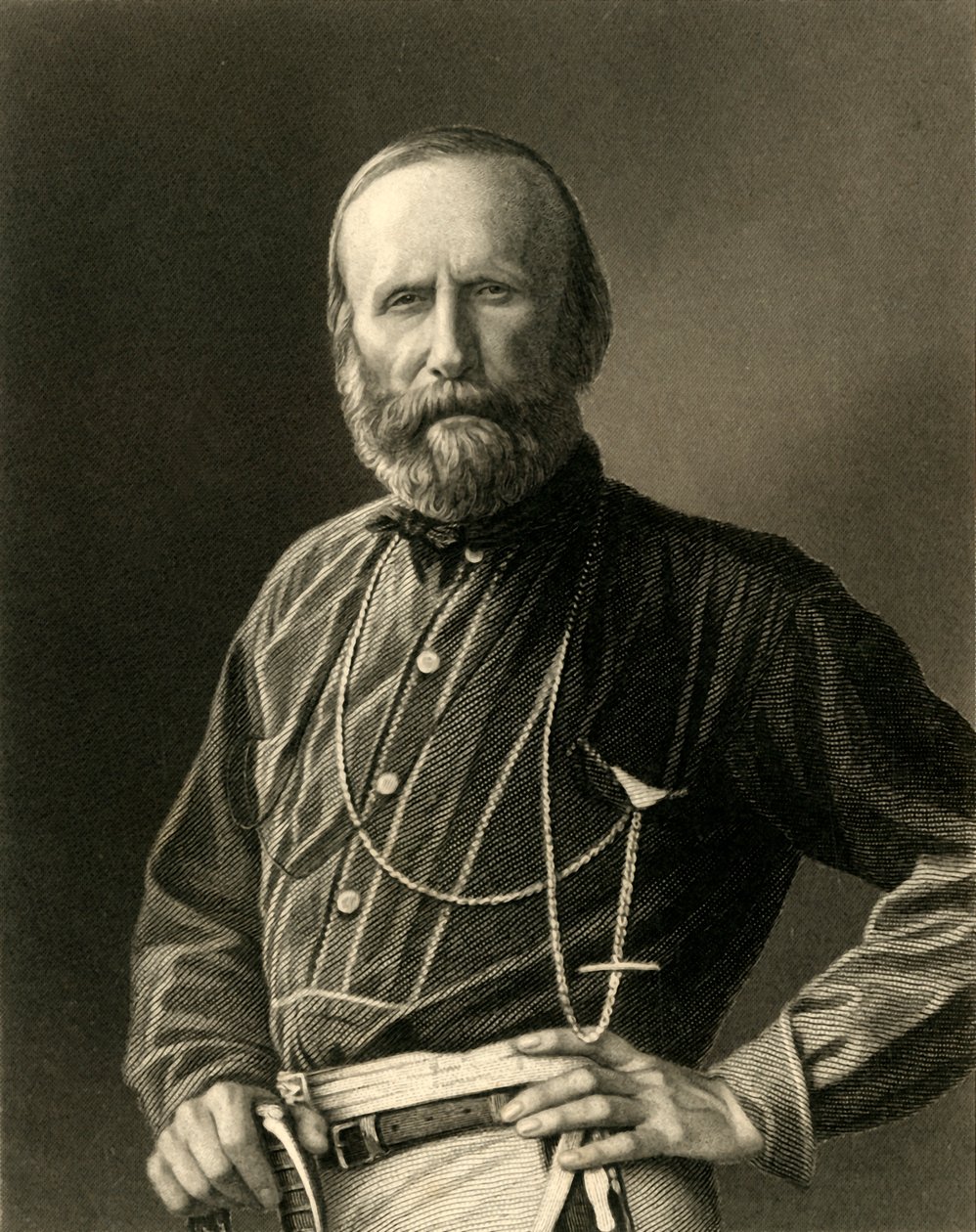 Garibaldi, ok. 1872 r. autorstwa William Holl