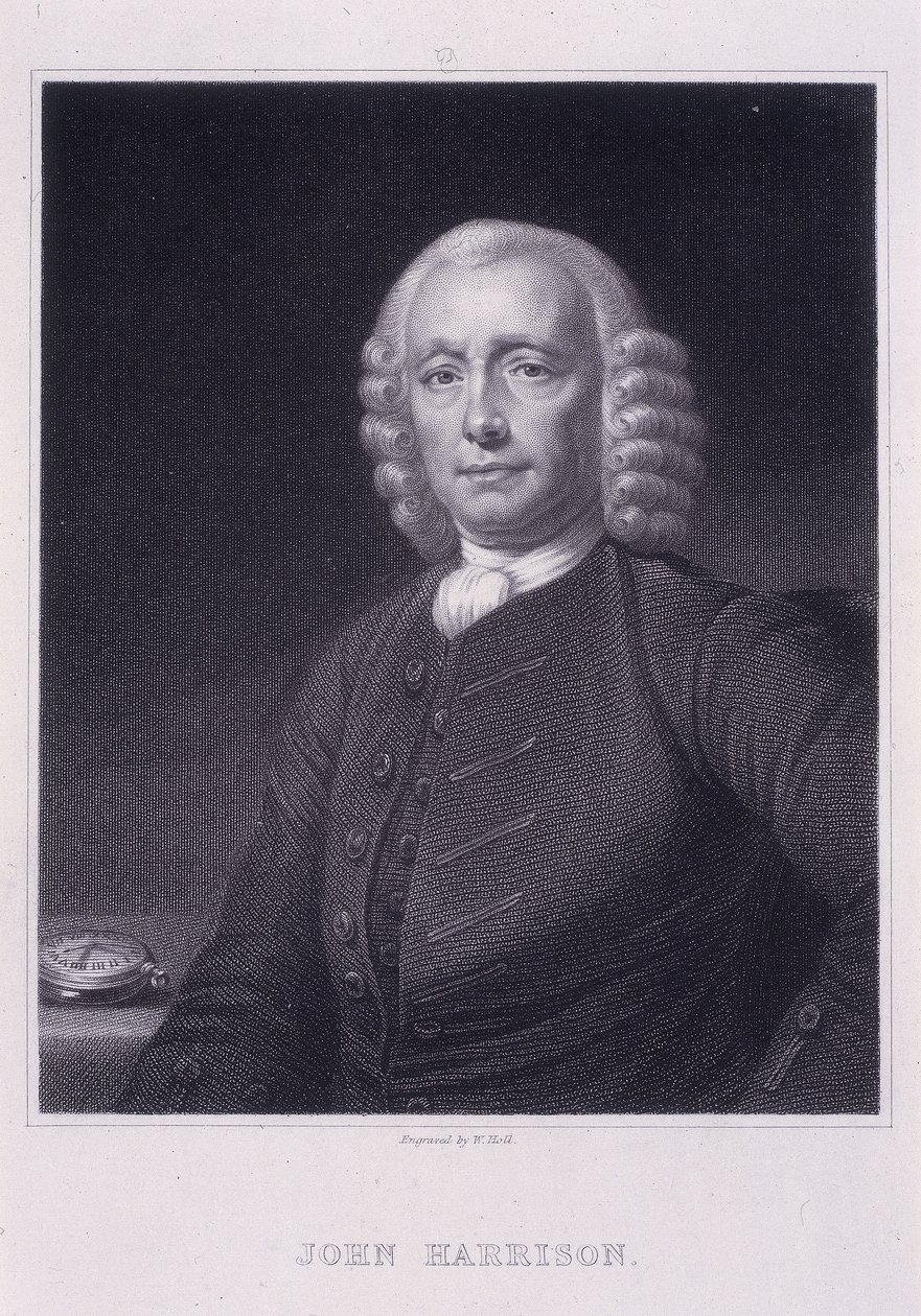 John Harrison, c1835 autorstwa William Holl