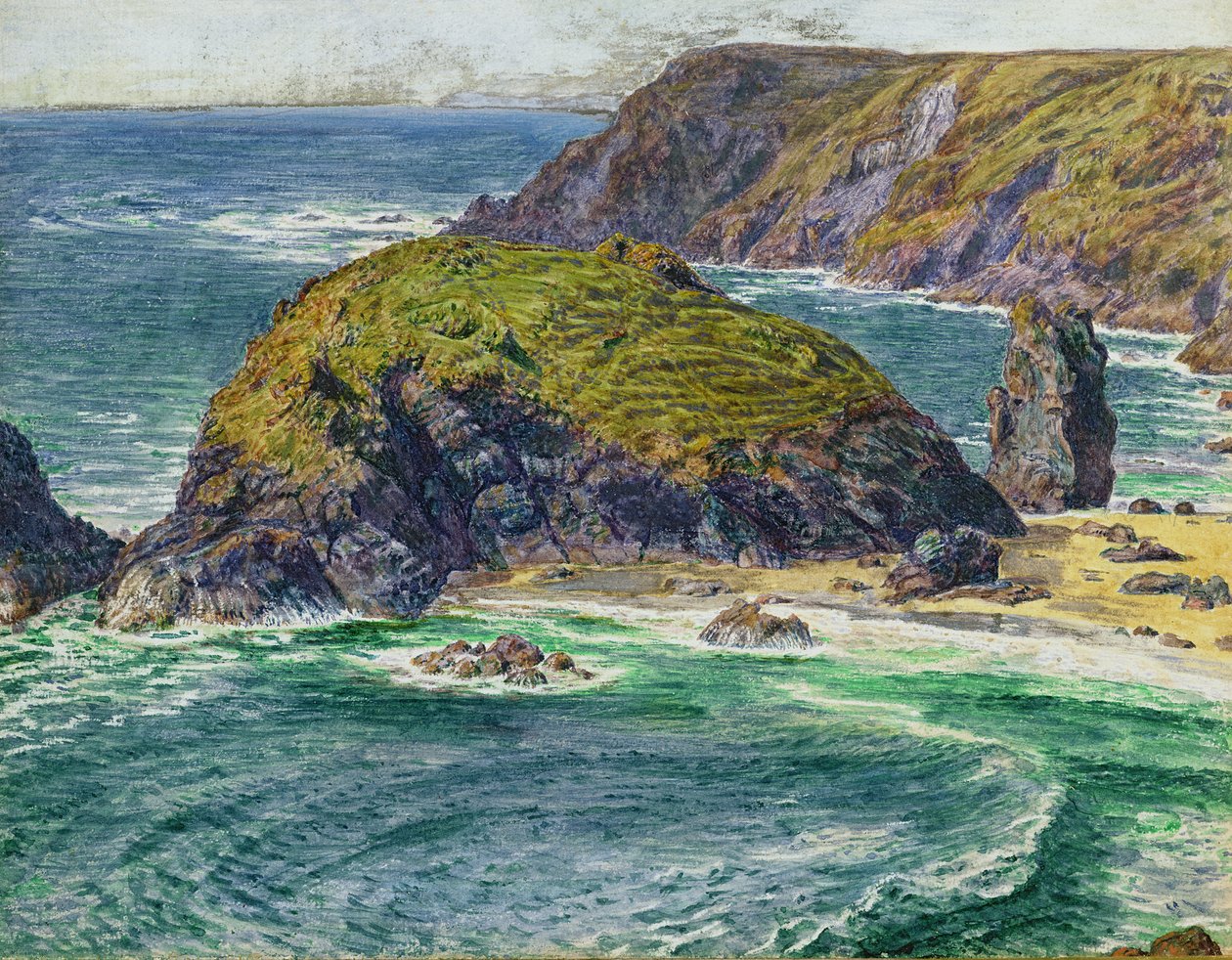 Wyspa Szparagów autorstwa William Holman Hunt