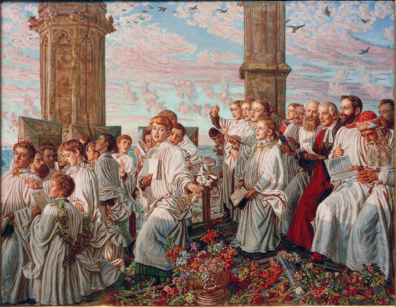 Majowy dzień na Magdalenenturm autorstwa William Holman Hunt
