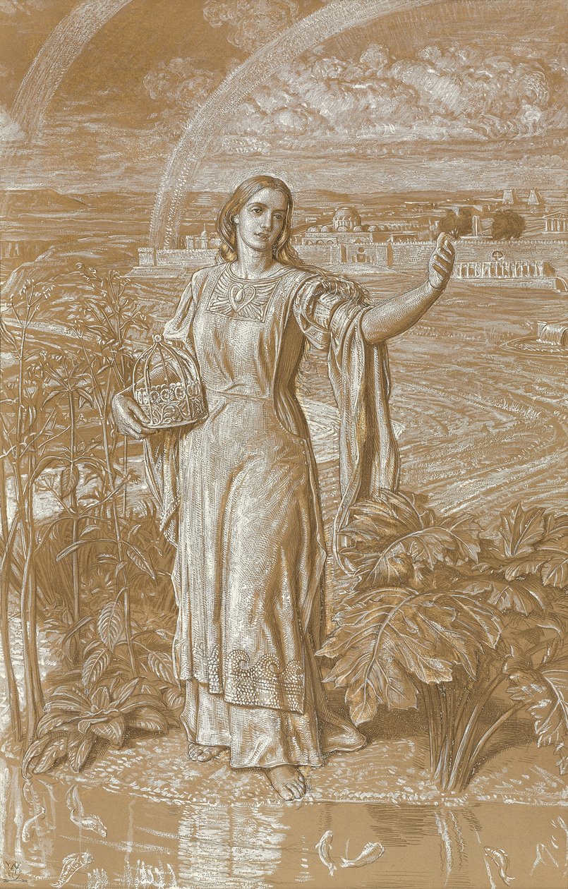 Perła, autorstwa William Holman Hunt