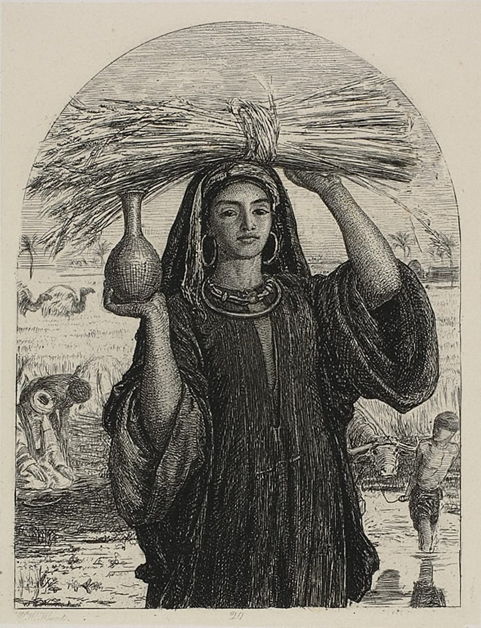 Obfitość Egiptu autorstwa William Holman Hunt