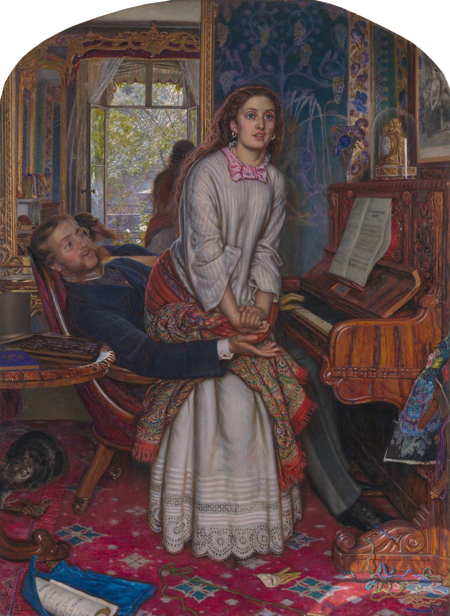 Budzące się sumienie autorstwa William Holman Hunt