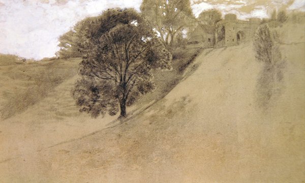 Brama Miejska, Winchelsea autorstwa William Holman Hunt