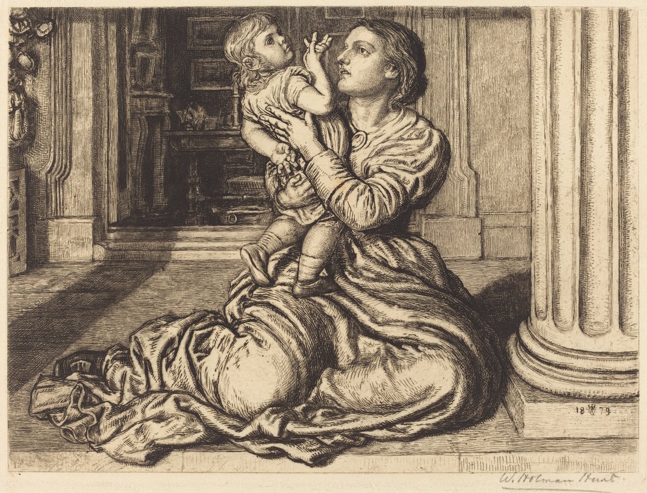 Odejście Ojca autorstwa William Holman Hunt