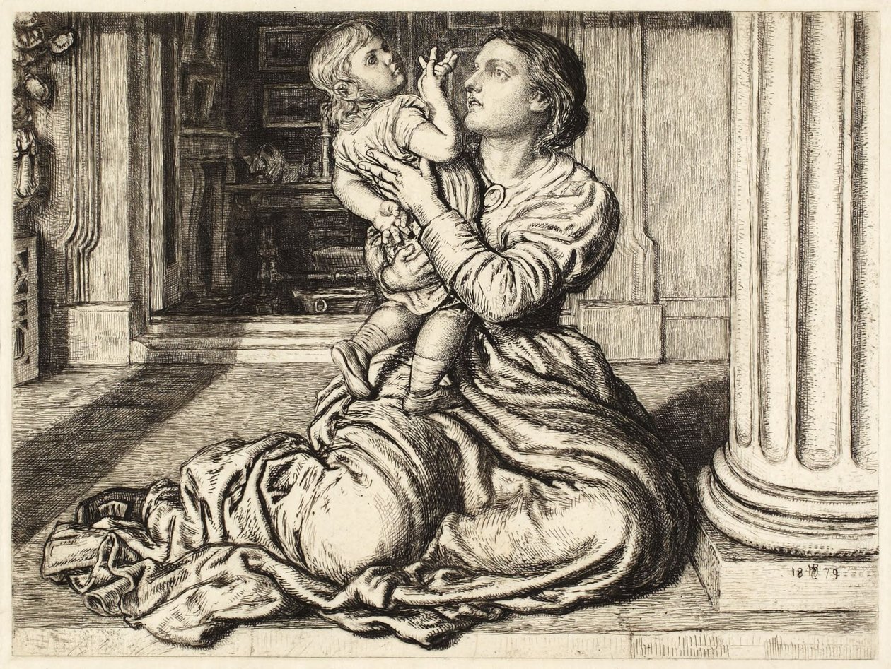 Pożegnanie ojca autorstwa William Holman Hunt